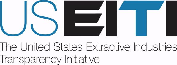 United States Extractive Industries Transparency Initiative with the United States fading away to white